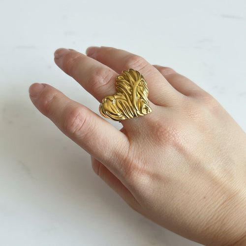 Anello Cuore Filato