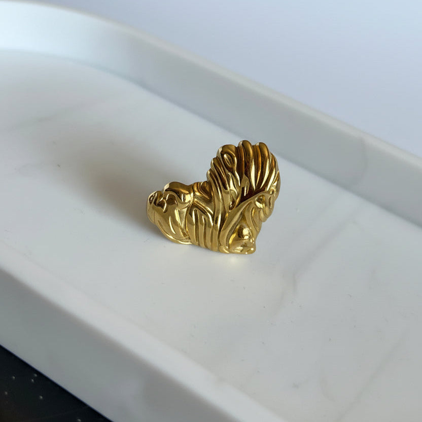 Anello Cuore Filato