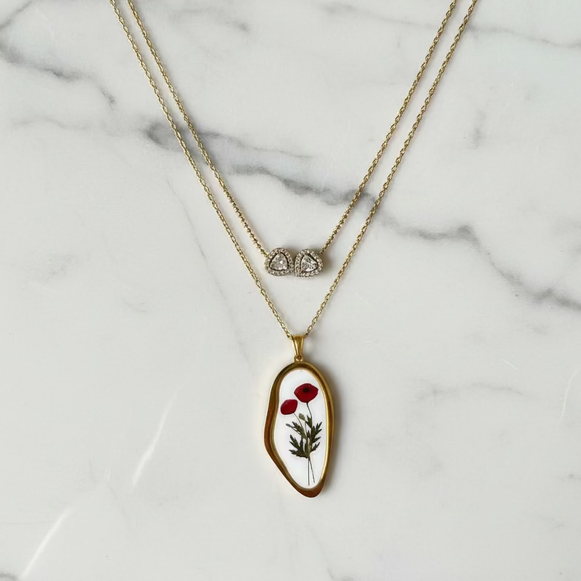 Collana Cuoricini